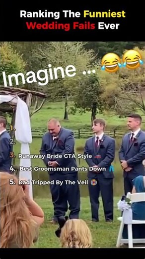 Ranking The Funniest Wedding Fails Ever