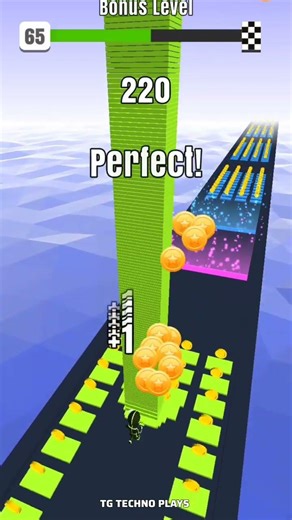 Colour Stack Run Level 65 - Crazy Victory Epic gameplay 😱#trending #shorts #youtubeshorts #games