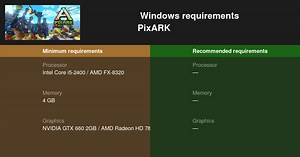 PixARK System Requirements — Can I Run PixARK on My PC?