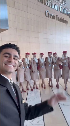 Emirates Airline college Training cabin crews Dubai