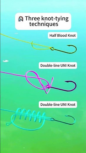 Fishing Hook Knot Tutorial — Strong, Fast & Easy! #reeffun #fishing #fishhook #fish #fishingknots