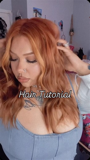 Ruby Luna | Here’s my everyday hair look 🌊💦 #hairtutorial #hairinspo #copperhair #wavyhairstyle #loosewave | Instagram