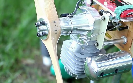 航模汽油发动机启动调试教学 DLE35&55