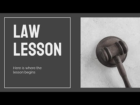 Free Law Lesson PowerPoint Template and Google Slides Theme - Professional Presentation