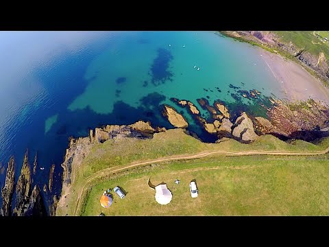 St Davids Farm Camping, Pembrokeshire, Wales | Sibley 5m bell tent