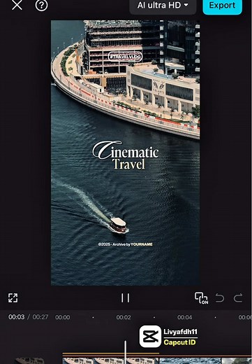 Cinematic Travel Video Editing with CapCut
