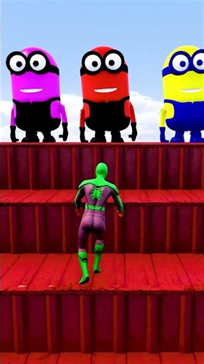 GTA 5 Epic Water Ragdolls | Spider-Man Jumps / Fails ep.18306 #shorts