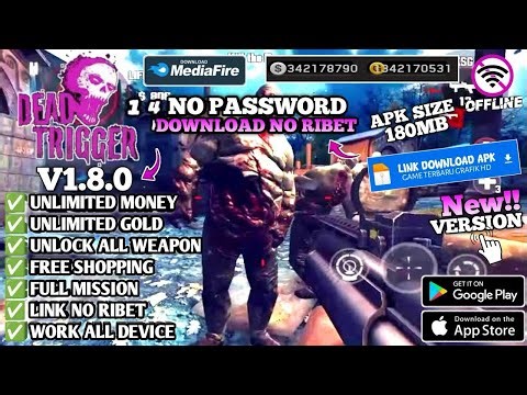 ‼️NEW ❗ dead trigger mod apk unlimited money and gold😱🔥