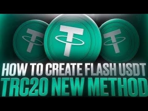 Legit Tether flash usdt trc20 works everywhere
