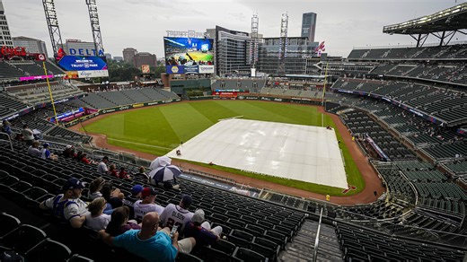 Braves-Cardinals restart time: Rain delay updates from Truist Park, July 19