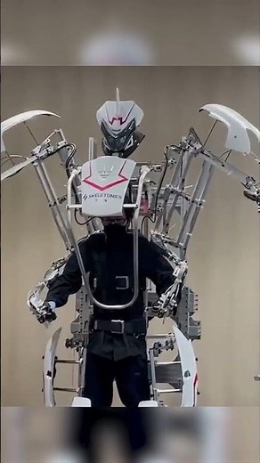 Japan’s Giant Robot Suit – No Motor, No Battery! 🔥 Skeletonics Real Life Mecha