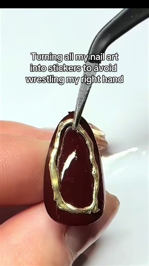 I still be creating diy nail stickers for almost every set #nailhack #nailart #diynails #diynailstickers #nailinspo #longnails #shortnails #olivenails #lavendernails #aliennails #nailtutorial