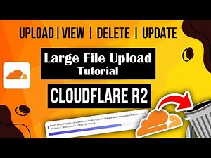 Upload Any Large Files to Cloudflare R2 Bucket | Easy Methods | R2Upload.Cloud