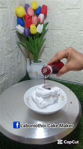 colour mixing #cake #shots #homemade #viral