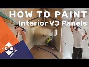 How to Paint Interior Wood Panels | EASY DIY Project