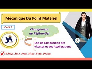 mécanique du point matériel (smpc-sma-prépa) #partie7: Changement de réferentiel [darija]