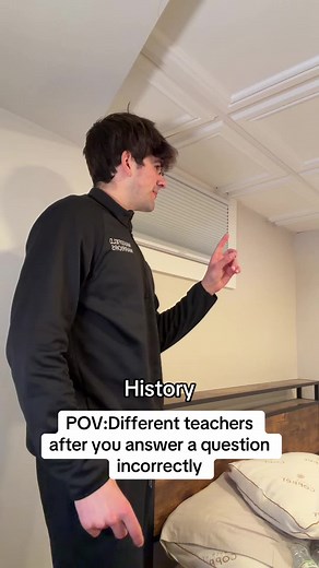 POV: Different Teachers React to Incorrect Answers | School Skit
