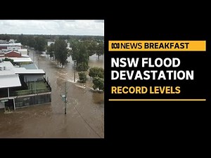 ‘Don’t take a risk’: Floodwaters have peaked at Forbes and Wagga Wagga in central NSW