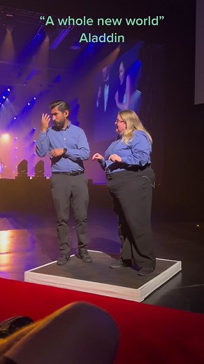 D23 2022: Disney Princess Concert #ASL #disneybroadway #Aladdin #awholenewworld #d23expo2022