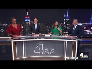 WNBC | News 4 New York at 11pm - New Set Debut - November 1, 2023