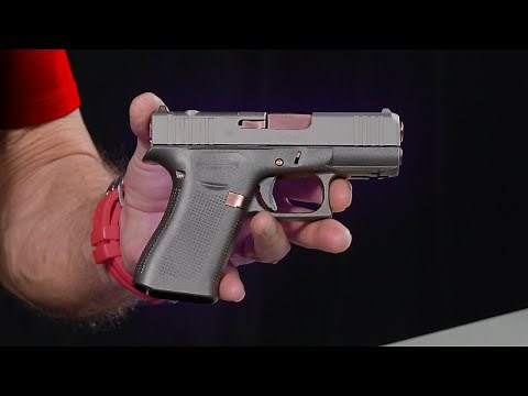 NEW Glock 43X Midnight Rose Edition