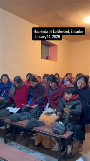 Laestadian Lutheran Church on Instagram: "Field Notes for January 14, 2026 Jeremy Simonson and David Edwards Hacienda La Merced, Ecuador Simonson remarks, “Some highlights from the Hacienda were all the kids that were there, and the joy they brought to the gathering. Also, the way the service guests gathered and interacted felt like home.” Edwards agrees, “The kids were the highlight of the hacienda visit, and also the effort that the indigenous people must make to get to services. After the ser