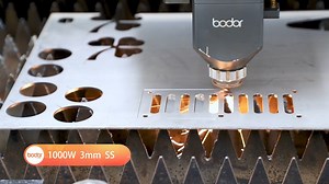Bodor laser cutting machine 1000W cutting show. Suitable for various metal sheets, tell me if you need it! | Bodor Laser