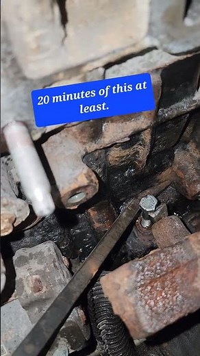part two dipstick tube removal Ford F-350