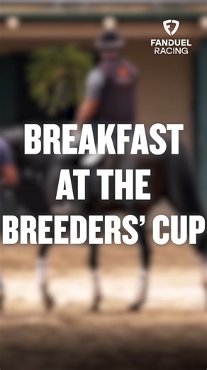 Everyone's favorite show is coming - Breakfast at the Breeders' Cup World Championships!! | FanDuel Racing