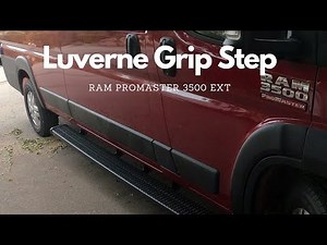 Luverne Grip Step Running Boards Install on Ram Promaster 3500 Extended