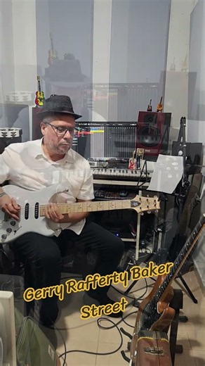 Gerry Rafferty Baker Street guitar solo cover by Arik Shahar #classicrock #70s #gibson #prsguitars