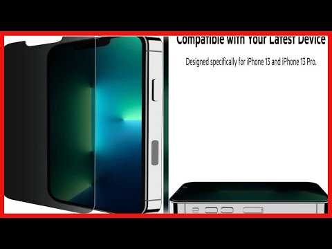 Premium Tempered Glass Screen Protector for iPhone 13 & 13 Pro