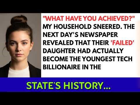 At Sunday Dinner, They Said I Was Nothing—Then Monday's News Shocked Them