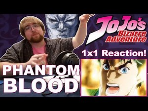 JoJo's Bizarre Adventure (DUB) PART 1 Ep. 1: "Dio The Invader" | PREMIERE REACTION!!