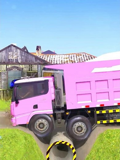 Spintires: MudRunner -SHACMAN DELONG X3000 Towing a Truck on a Snowy Road Ep335