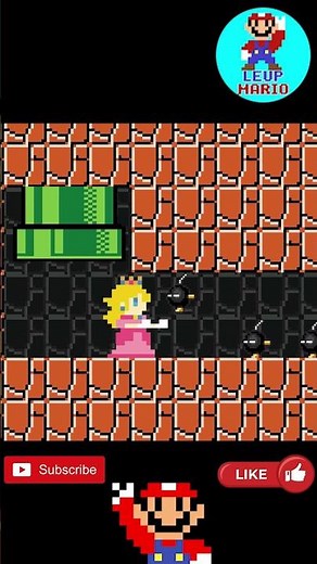 Bowser and Mario break into Peach's bathroom