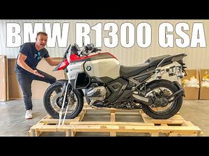 Unboxing a 2025 BMW GS 1300 ADVENTURE 2025 | Cold Start & Exhaust Sound