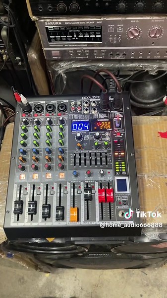 Professional 4-Channel Mixer iMix MC-4