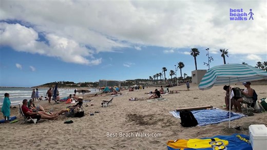 LIFE Beach Walk 🏖️ ( SPAIN 4K 🇪🇸)