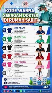 Kode Warna Seragam Dokter Di Rumah Sakit