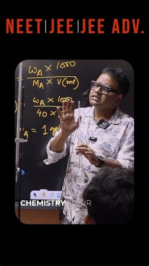 Problems of titration with live demonstration….Class-11(1st Class)