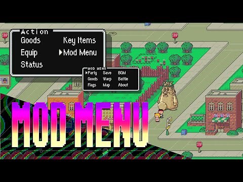 EarthBound Mod Menu - MOTHER Direct 2024 Release Trailer