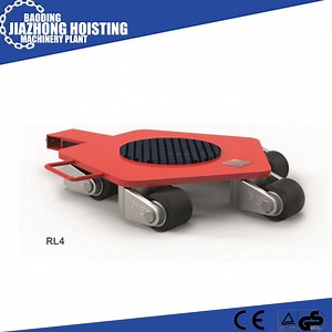 [Hot Item] Moving Dollies 12ton Individual Bull Dolly Machinery Skate