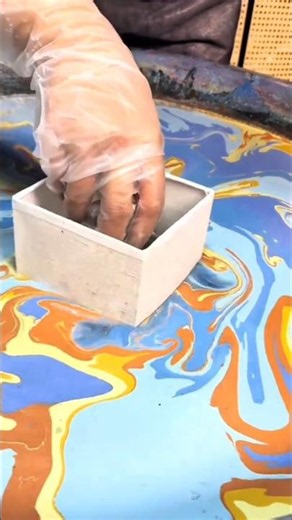 part 342#How to Paint a Sunset River Color Scheme #TableLamp #Tutorial #Painting
