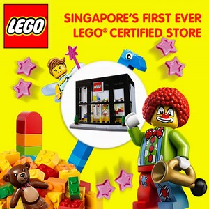 Singapore's first ever Lego Group certified store opening this month | Coconuts