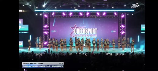 Senior Elite Day 1: A Hit Performance at Cheersport