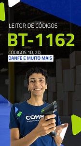 O BT-1162 é um leitor robusto e elegante, pronto para entregar performance e qualidade em diversos setores. Seja na loja, no ponto de atendimento ou no armazém, ele foi projetado para enfrentar operações que precisam de agilidade e precisão. Fale com nossos especialistas agora mesmo e entenda como o BT1162 pode transformar os seus processos! 📲 Assista agora o vídeo completo no YouTube! Link na bio. #Leitor #Automação #CódigoDeBarras #Compex | Compex Tecnologia
