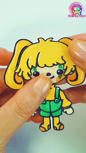 DIY PaperCraft Tutorial with Pink Ping World | Poppy Playtime