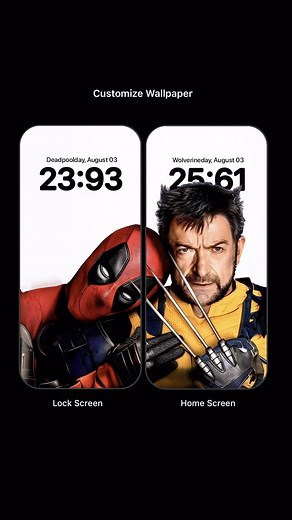 Wallpics - 4k Wallpapers on Instagram: "Deadpool 3 matching wallpapers #deadpool3 #wallpapers #deadpoolandwolverine #wallpaper"