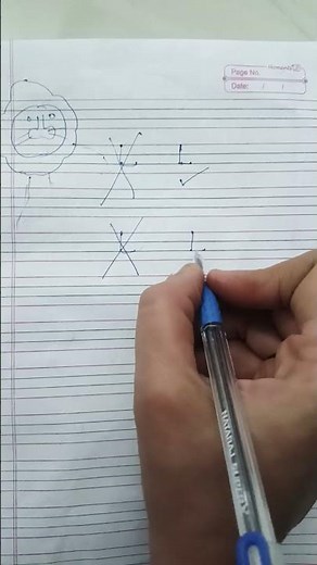L-alphabet capital letter dots/regular writing A -Z